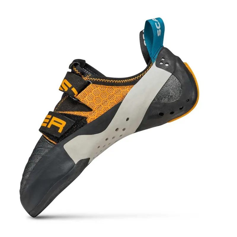 Scarpa Booster Climbing Shoes - Black-Orange-2